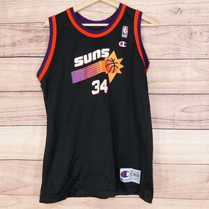 VINTAGE PHOENIX SUNS CHAMPION USA MADE #34 ANTONIO McDYESS JERSEY YOUTH XL 18-20